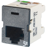 Ortronics TracJack OR-TJ5E00-00 Cat.5e Connector - RJ-45 Network - Black