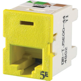 Ortronics TracJack OR-TJ5E00-44 Cat.5e Connector - RJ-45 Network - Dark Yellow