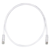 PANDUIT Cat.6 UTP Patch Cord - RJ-45 Male Network - RJ-45 Male Network - 3ft - Off-white, Clear