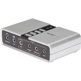 StarTech.com 7.1 USB Audio Adapter External Sound Card with SPDIF Digital Audio