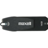 Maxell 16GB 360 503203 USB 2.0 Flash Drive - 16 GB - USB 2.0 - Black - 1 Each