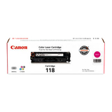 Canon CRG118 Toner Cartridge - Laser - Magenta