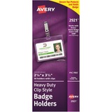 Avery® Heavy-Duty Clip Style Badge Holders