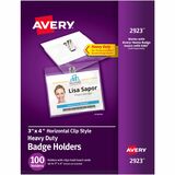 Avery%26reg%3B+Clip+Style+Badge+Holders