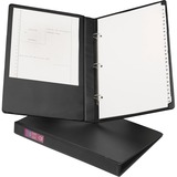 Avery Legal Durable Binder - 1" Binder Capacity - Legal - 8 1/2" x 14" Sheet Size - 175 Sheet Capacity - 3 x Round Ring Fastener(s) - 2 Pocket(s) - Polypropylene - Recycled - Spine Label, Durable, Flexible, Sturdy, Rivet, Label Holder - 1 Each