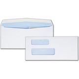 Quality Park Double Window Gum Closure Envelopes