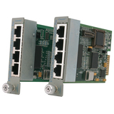 Omnitron iConverter 4Tx VT Fast Ethernet Managed Switching Module