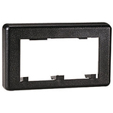 Panduit MFFPEBL Faceplates & Mounting Boxes Mini-com Snap-on Modular Furniture Faceplate 074983345601