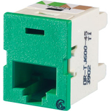Ortronics TracJack OR-TJ600-45 Cat.6 Connector - RJ-45 Network - Dark Green