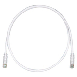 PANDUIT Cat.6 UTP Patch Cord - RJ-45 Male Network - RJ-45 Male Network - 20ft - Off-white, Clear