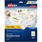 AVE08876 - Avery&reg; Clean Edge Business Cards, 2" x 3....