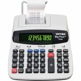 Victor 1310 Printing Calculator - Thermal - 6 lps - Date, Clock, Independent Memory - 10 Digits - Dot Matrix - AC Supply Powered - 2.5" x 7.8" x 10" - Multi - 1 Each