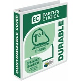 Samsill Earth's Choice Eco-friendly D-Ring View Binder 