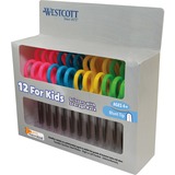 Westcott+5%22+Antimicrobial+Kids+Blunt+Scissors