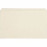 Business Source Straight Tab Cut Legal Recycled Top Tab File Folder - 8 1/2" x 14" - Manila - Manila - 10% Recycled - 100 / Box