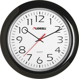 LLR60989 - Lorell 13-1/4" Round Wall Clock