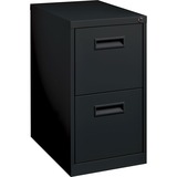 Lorell+19%22+File%2FFile+Mobile+File+Cabinet+with+Recessed+Pull