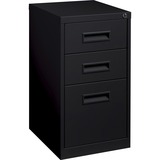 Lorell+19%22+Box%2FBox%2FFile+Mobile+File+Cabinet+with+Recessed+Pull