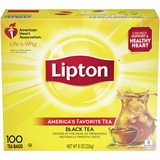 Lipton® Classic Black Tea Bag - 1.3 oz Per Packet - 100 Teabag - 100 / Box