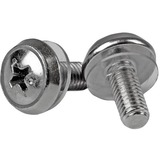 StarTech.com M5 Mounting Screws for Server Rack Cabinet - Computer Assembly Screw - 50 / Pack