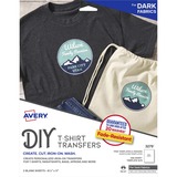 Avery® Heat Transfers for Dark Fabric, 8.5