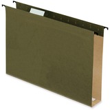 Pendaflex SureHook Legal Recycled Hanging Folder - 2" Folder Capacity - 8 1/2" x 14" - Fiber - Green - 10% Recycled - 20 / Box