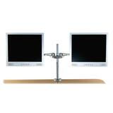 Exponent Microport Mounting Arm for Flat Panel Display - Silver - 12.70 kg Load Capacity - 1 Each