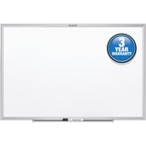 Quartet Marker Board - 72" (6 ft) Width x 48" (4 ft) Height - White Surface - Anodized Aluminum Frame - 1 Each