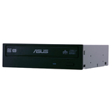 Asus DRW-24B1ST DVD-Writer - Internal - OEM Pack - Black - 48x CD Read/48x CD Write/32x CD Rewrite - 16x DVD Read/24x DVD Write/8x DVD Rewrite - Double-layer Media Supported - 5.25" - 1/2H
