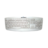 Seal Shield Silver Storm STWK503 Keyboard - USB - White