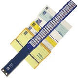 C-Line Heavy-duty Document Sorter - 31 x Divider(s) - Printed Tab(s) - Character/Digit/Month/Weekday - A-Z, 0-31, 1-2000, January-December, Sunday-Saturday - 8.50" Divider Width x 11" Divider Length - Letter - Blue Pressboard Divider - Metal Tab(s) - 1 Ea