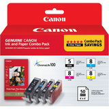 Canon 0628B027 Ink Cartridge - Black, Cyan, Magenta, Yellow