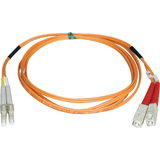 Tripp Lite by Eaton 5M Duplex Multimode 50/125 Fiber Optic Patch Cable LC/SC 16' 16ft 5 Meter