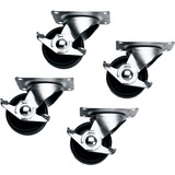 Middle Atlantic Products Set of 4 Non-Locking Commercial Grade Casters