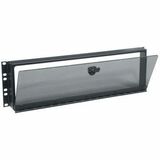 Middle Atlantic 3RU Fixed Security Cover with Hinged Plexi Door