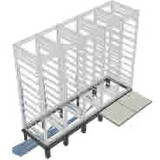 Legrand VFEET-4-12 Rack Equipment 4bay Vrk Foot Set,12 Floo Vfeet-4-12 Vfeet412 656747029714