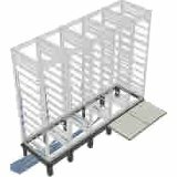 Legrand VFEET-5-12 Rack Equipment 5bay Vrk Foot Set,12 Floo Vfeet-5-12 Vfeet512 656747029721