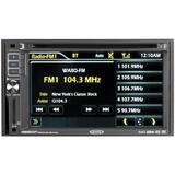 Jensen VM9424 2-DIN 6.2-inch touch screen multimedia system with built-in navigation