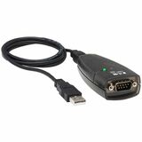 Tripp Lite by Eaton Keyspan USB to Serial Adapter - USB-A Male to DB9 RS232 Male 3 ft. (0.91 m) TAA