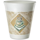Dart 8 oz Cafe G Design Insulated Foam Cups