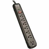 Tripp+Lite+by+Eaton+Protect+It%21+7-Outlet+Surge+Protector+6+Right-Angle+Outlets+4+ft.+%281.22+m%29+Cord+1080+Joules+Diagnostic+LED+Black+Housing