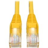 Tripp Lite by Eaton Cat5e 350 MHz Snagless Molded (UTP) Ethernet Cable (RJ45 M/M) PoE - Yellow 3 ft. (0.91 m)