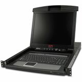 APC by Schneider Electric AP5808 Rackmount LCD - 8 Computer(s) - 17" LCD - TouchPad
