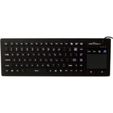 Seal Shield SEAL TOUCH GLOW S90PG2 Keyboard - Cable Connectivity - 90 Key - English, French - Black