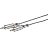 Comprehensive Plenum 3.5mm Stereo mini plug to plug audio cable 25ft - Mini-phone Audio Cable for...