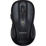 Logitech M510 Wireless Mouse, 2.4 GHz with USB Unifying Receiver, 1000 DPI Laser-Grade Tracking, 7-Buttons, 24-Months Battery Life, PC / Mac / Laptop (Black) - Optical - Wireless - 32.81 ft (10000 mm) - Radio Frequency - 2.40 GHz - Gray, Black - 1 Pack - 
