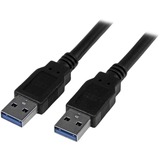 StarTech.com+6+ft+Black+SuperSpeed+USB+3.0+%285Gbps%29+Cable+A+to+A+-+M%2FM