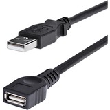 StarTech.com+6+ft+Black+USB+2.0+Extension+Cable+A+to+A+-+M%2FF