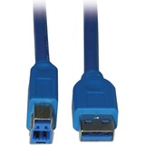 Eaton Tripp Lite Series USB 3.2 Gen 1 SuperSpeed Device Cable (A to B M/M), 3 ft. (0.91 m)
