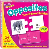 TEPT36004 - Trend Fun-to-Know Opposites Puzzles